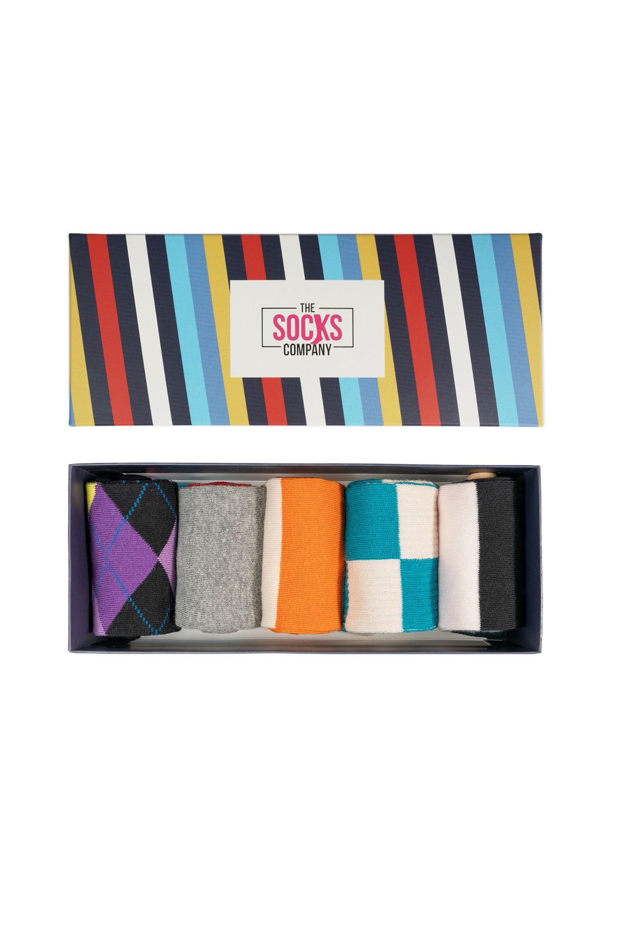 5'li Desenli Kadın Çorap Set (185P)