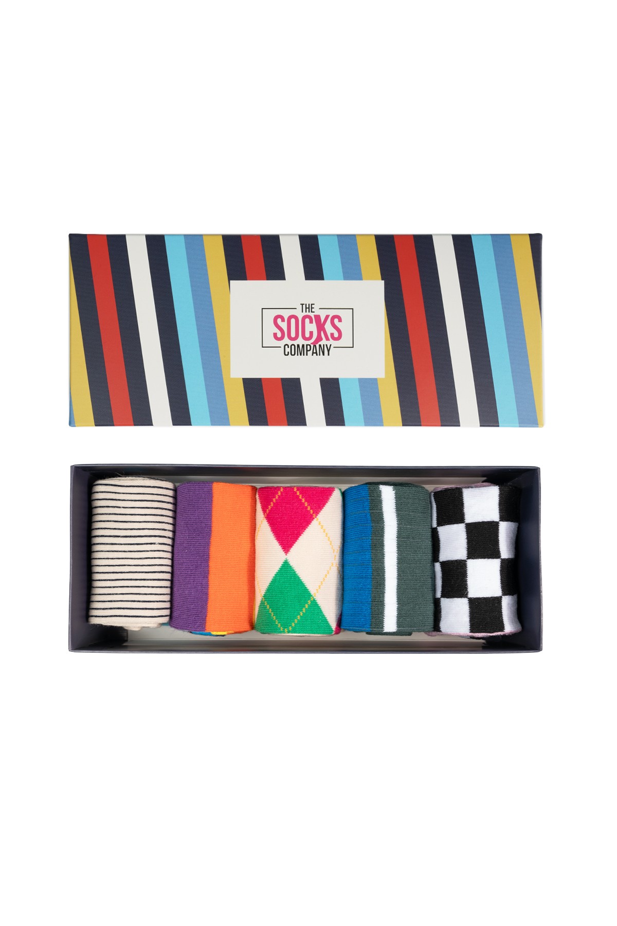 5'li Desenli Kadın Çorap Set (186P)