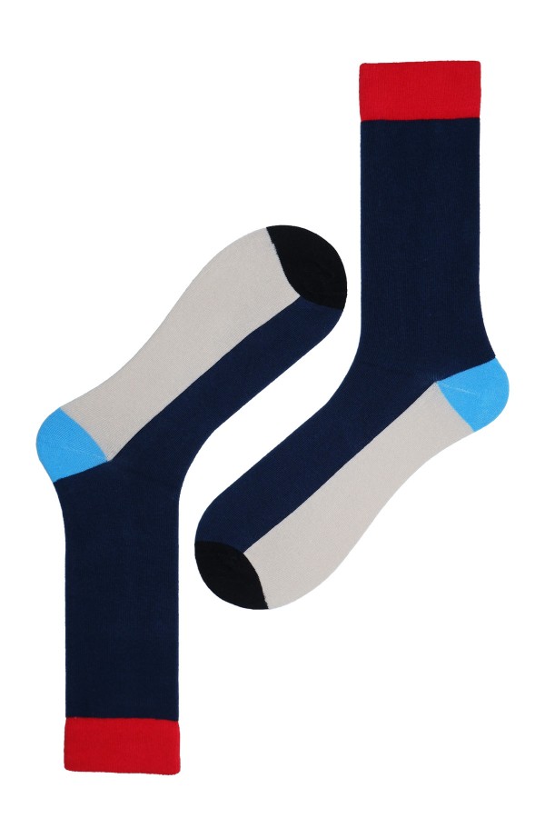 Desenli Erkek Soket Çorap (216E)