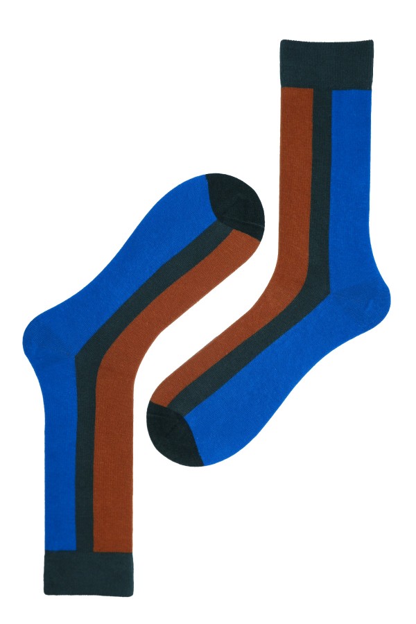 Desenli Erkek Soket Çorap (218E)