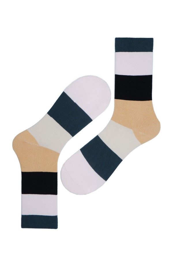 Desenli Kadın Soket Çorap (274K)