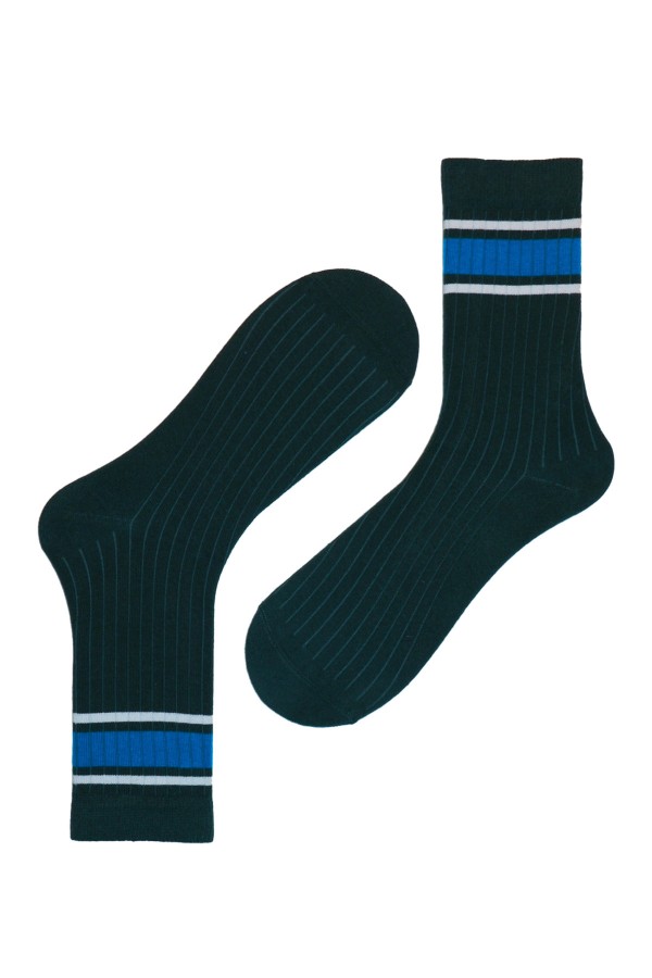 Desenli Kadın Soket Çorap (278K)