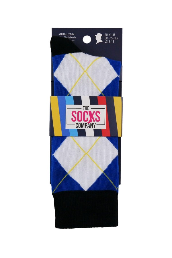 Desenli Erkek Soket Çorap (213E)
