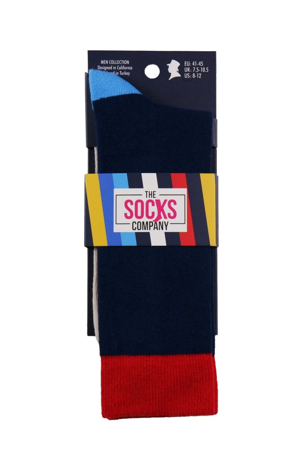 Desenli Erkek Soket Çorap (216E)