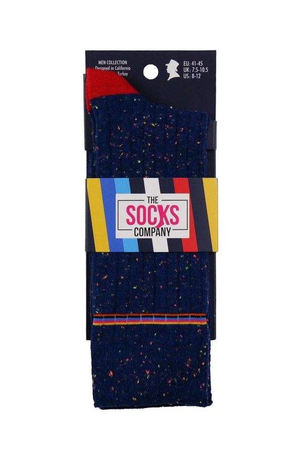 Desenli Erkek Soket Çorap (225E)